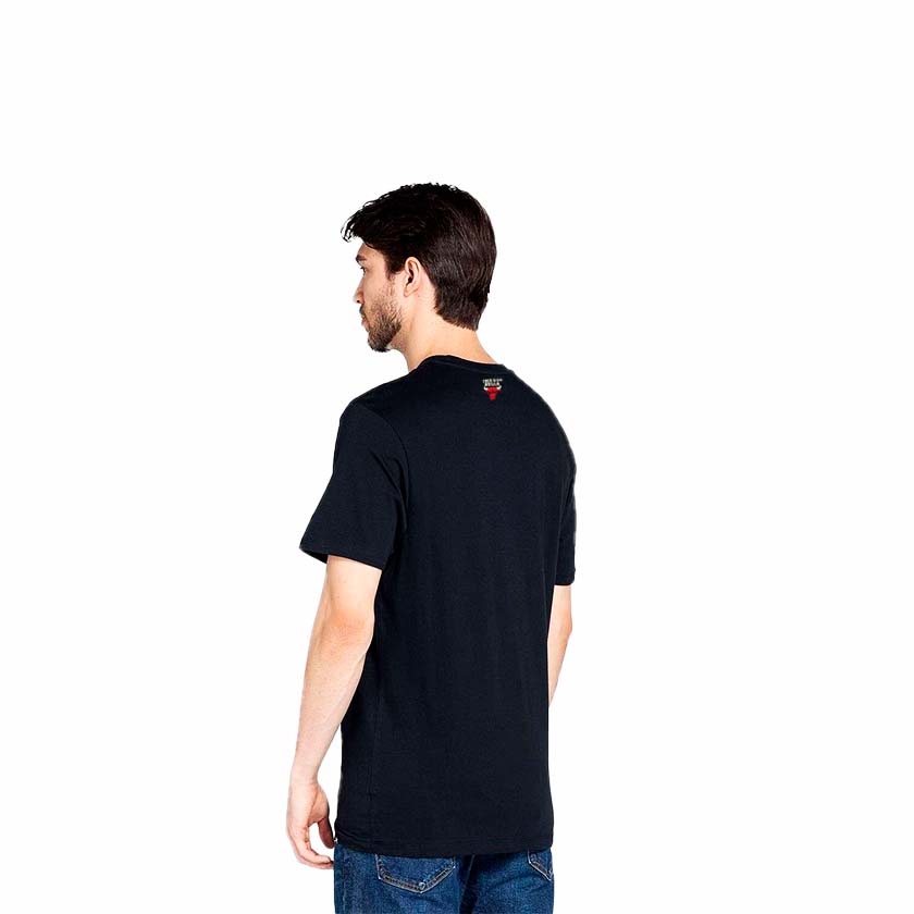 Playera Fexpro Nba Chicago Bulls T-Shirt Nbats521000Blk2 Hombre