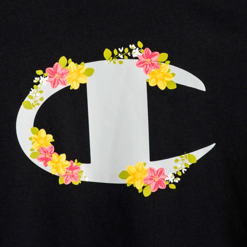 Playera Champion Logo Floral Gp01Wfw25007130 Mujer