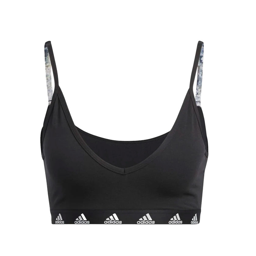 Top Adidas Pureb Ls Bra Off Ha0067 Mujer