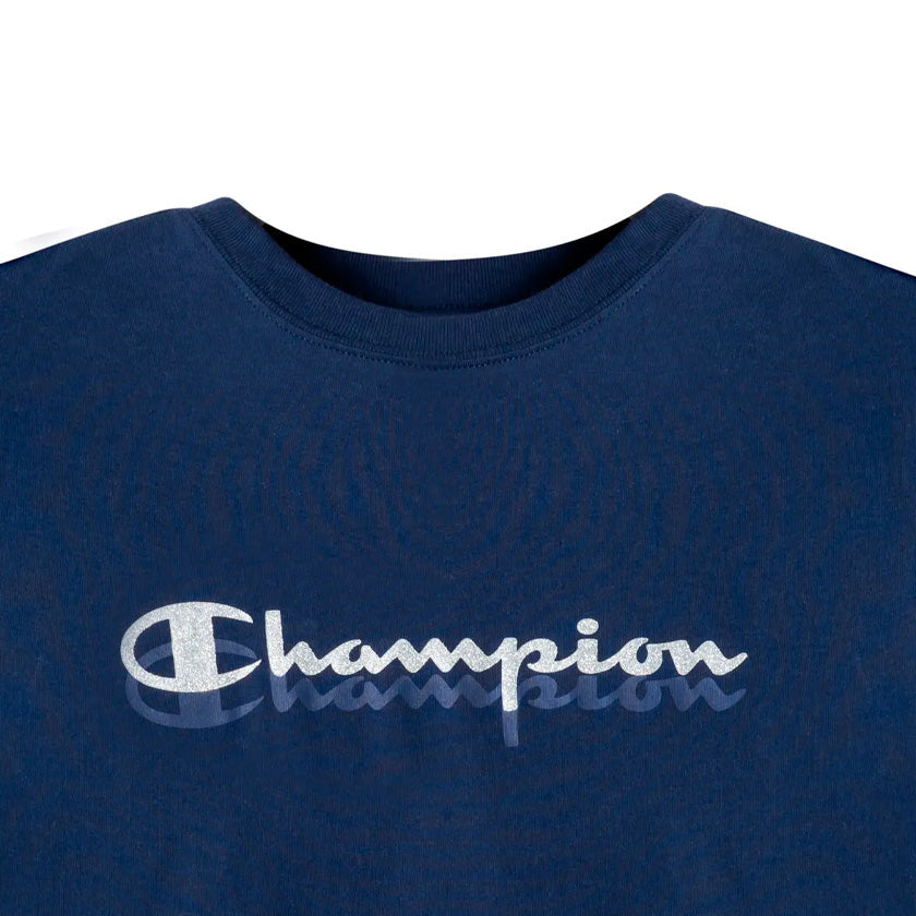 Playera Champion Script Glitter Tee Gp01Wfw25006230 Mujer