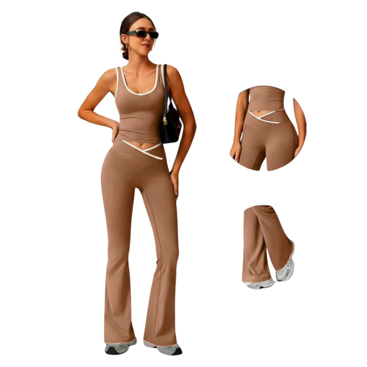 Lasbro Conjunto Bi Cross Flare Jv2522 Cocoa