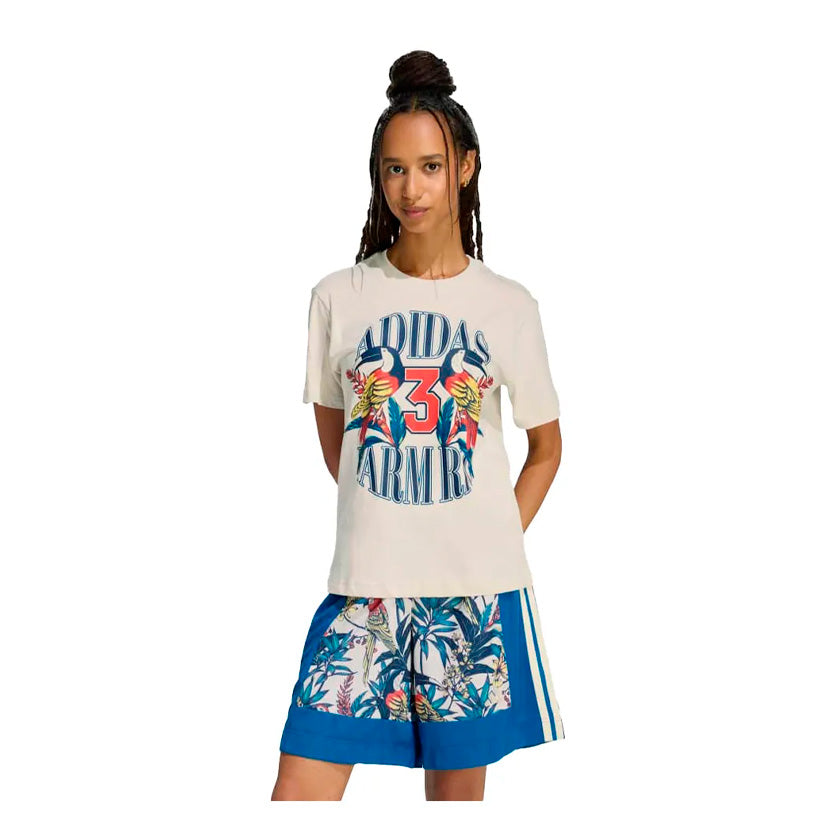 Playera Adidas Farm Gfx Tee Kd4641 Mujer