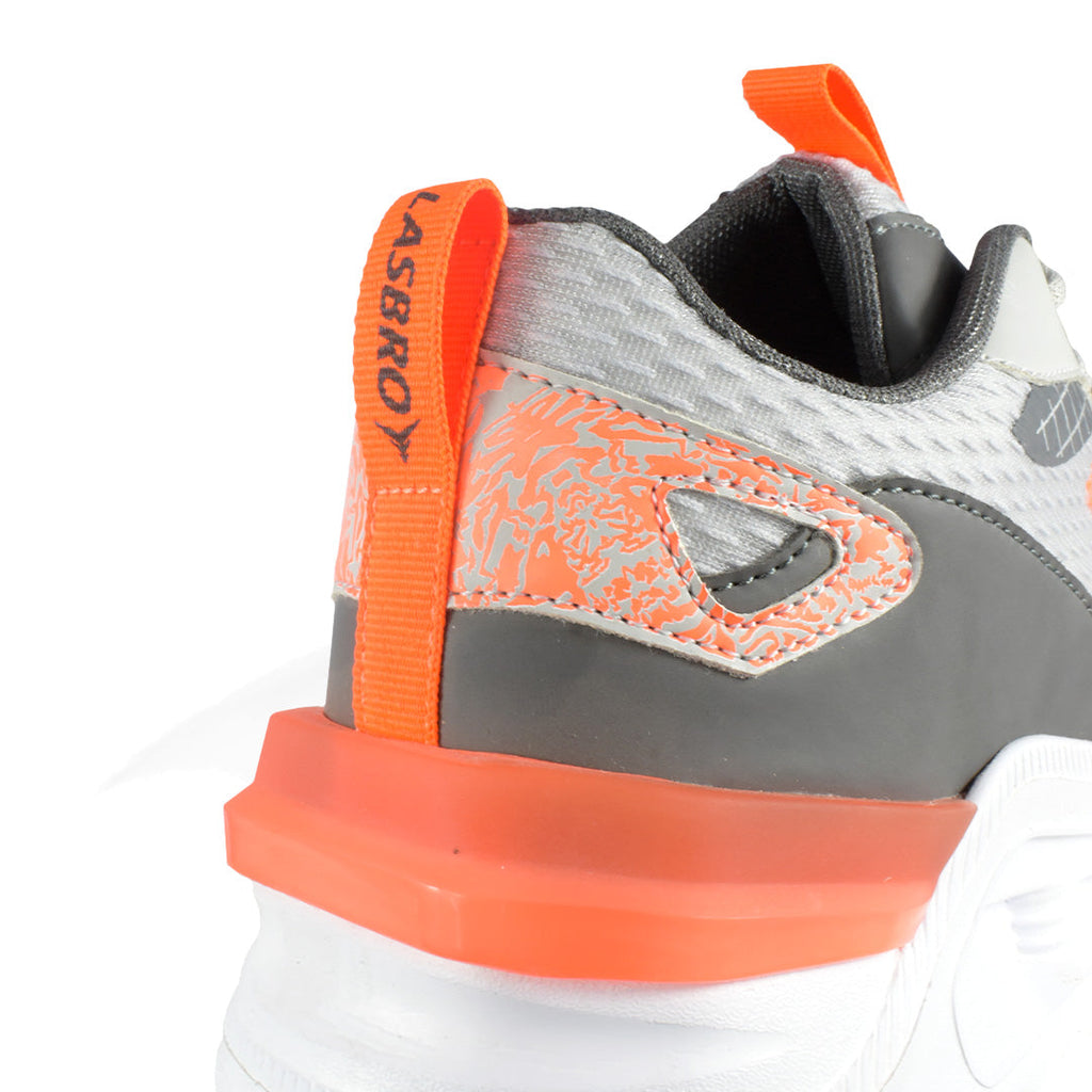 Lasbro Calzado Caballero 5030 Gris/Naranja