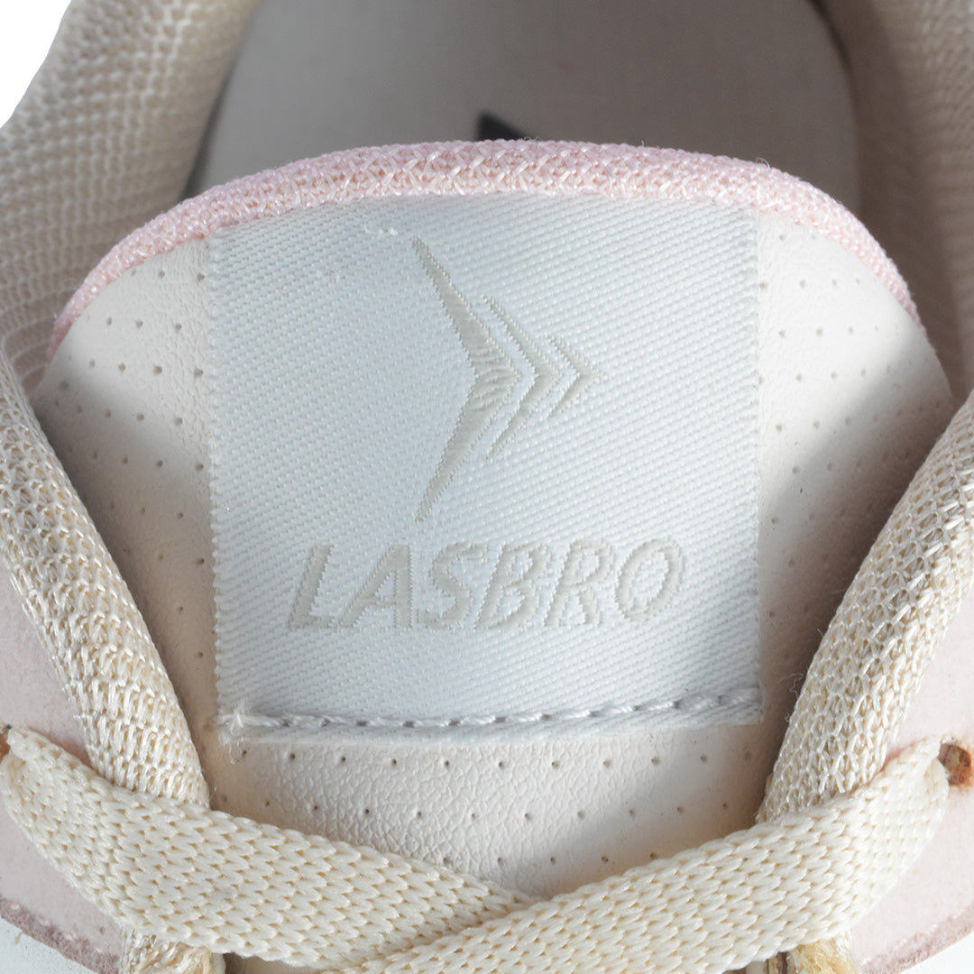Lasbro Calzado Dama 7025 Beige/Rosa