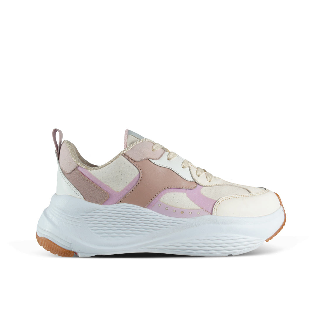 Lasbro Calzado Dama 7025 Beige/Rosa