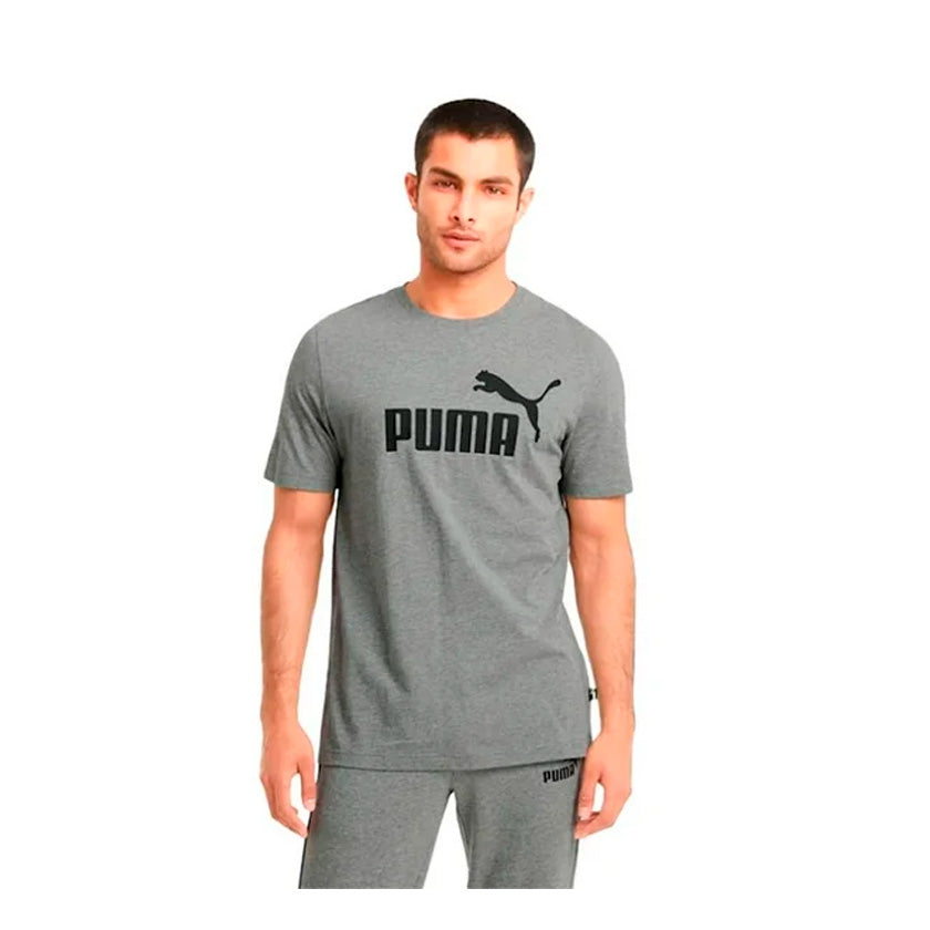 Playera Puma Ess Logo Tee 586666 03 Hombre