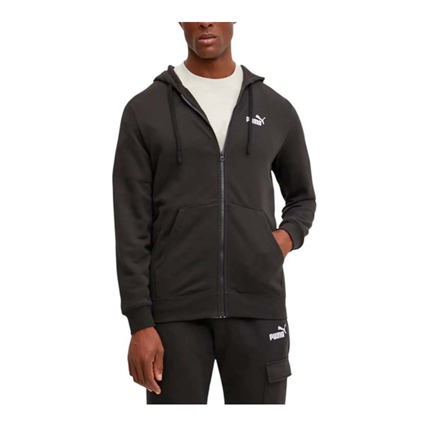 Sudadera Puma Ess No. 1 Logo Full-Zip Hoodie 682588 01 Hombre