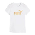 Playera Puma Ess Metallic No. 1 Logo Tee 631536 52 Mujer