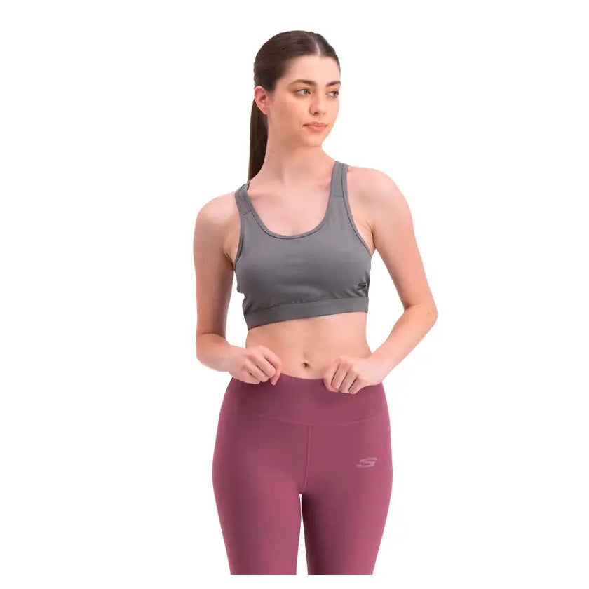 Top Skechers BWB004GRY Mujer